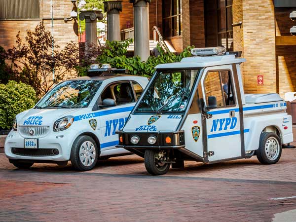 NYPD Orders 250 Smart ForTwo Patrol Cars