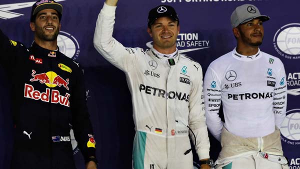 Daniel Ricciardo Backs Nico Rosberg For 2016 F1 Title