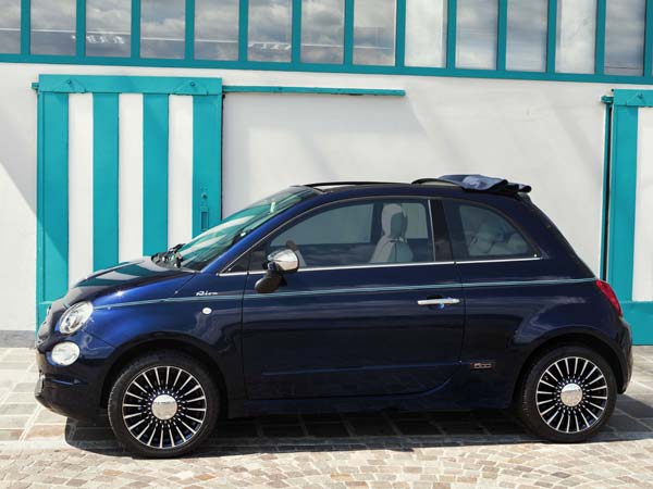 Fiat 500 And Riva Yacht — Perfect Combination On Four Wheels