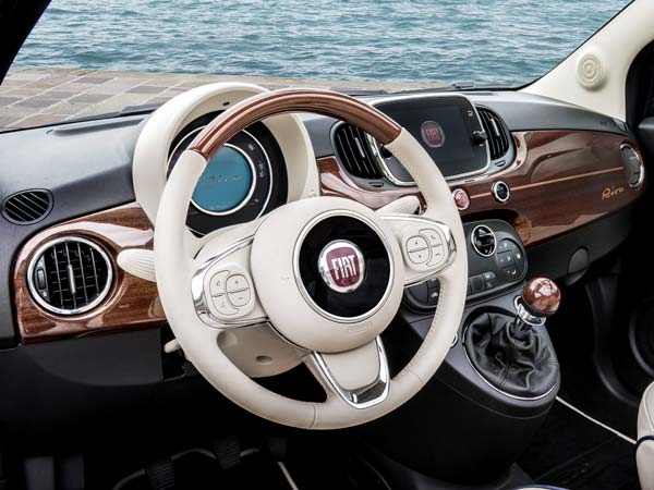 Fiat 500 And Riva Yacht — Perfect Combination On Four Wheels