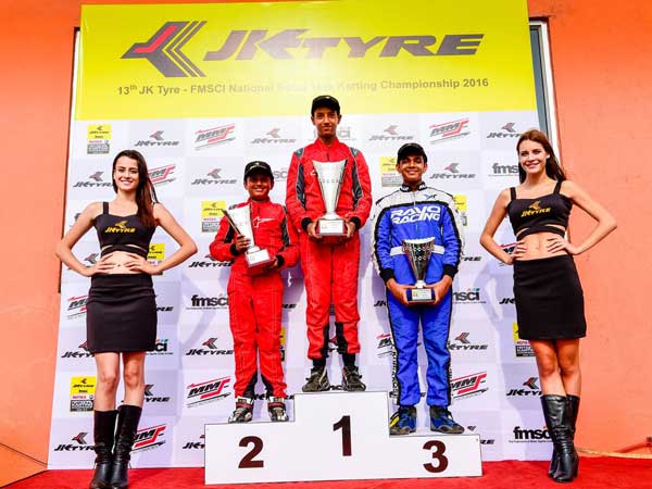 Donison, Sharma And Ali Wins National Karting Championship Title