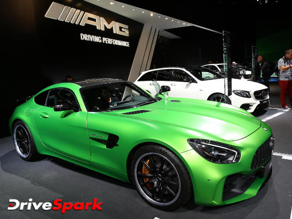 Star Of The Mercedes-Benz Media Night At Paris — Mercedes-AMG GT Roadster
