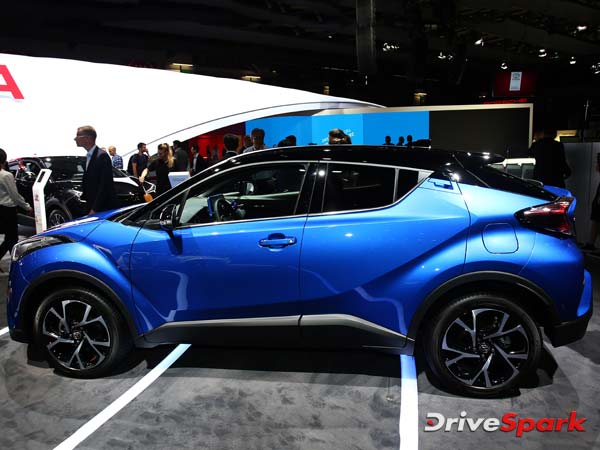 Toyota Unveils Crossover Hybrid C-HR At 2016 Paris Motor Show