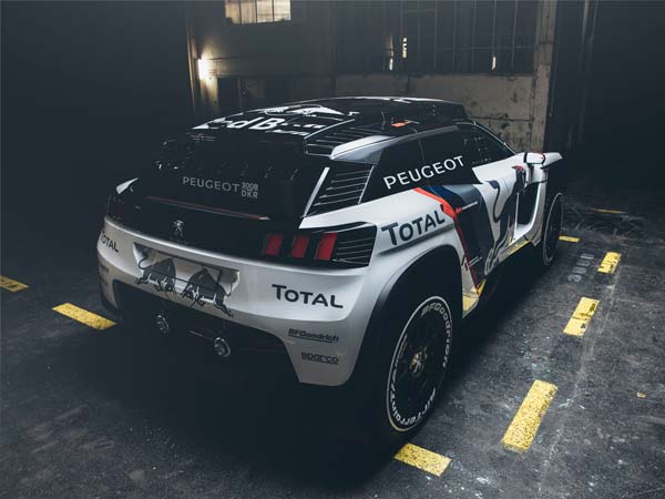 2016 Paris Motor Show: Peugeot Showcases 2017 Dakar Rally Machine