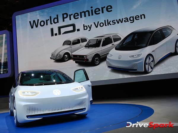 2016 Paris Motor Show: Volkswagen I.D. Concept Unveiled
