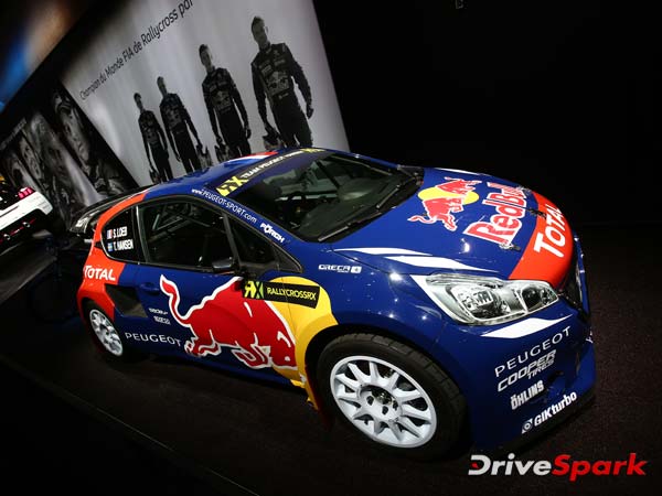 2016 Paris Motor Show: Peugeot 208 WRX Showcased