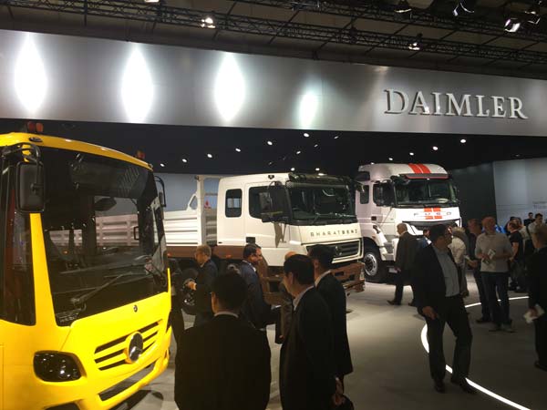 2016 IAA Hannover — Daimler Trucks Asia Showcases Its Technological Excellence