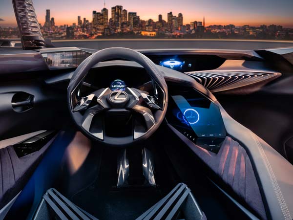 Lexus UX concept interior