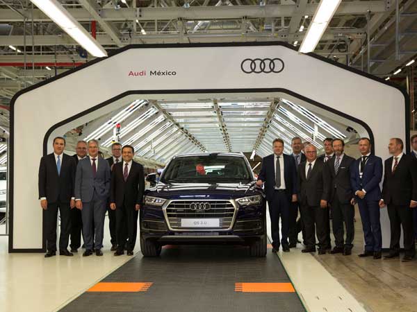 Audi AG Opens New Manufacturing Plant In Mexico