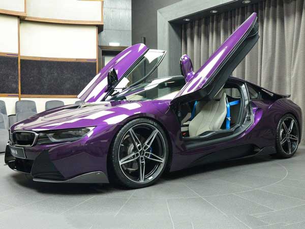 Bespoke Twilight Purple BMW i8 Is Absolutely Bonkers 