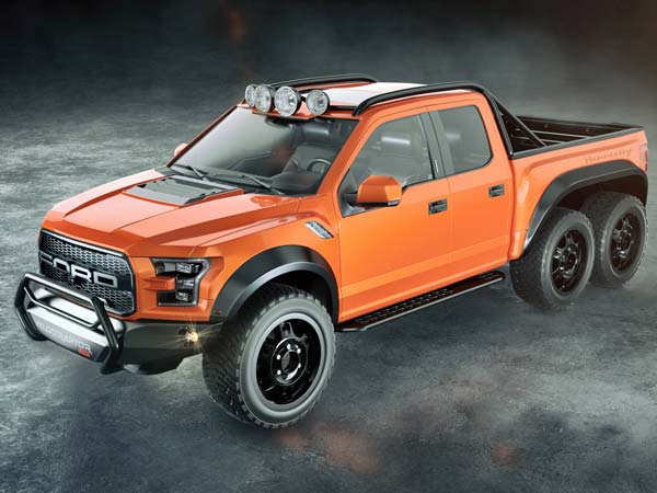 Hennessey Velociraptor 6x6 Unveiled