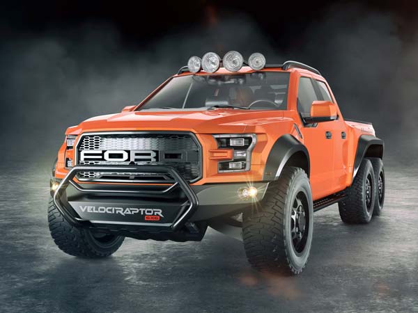 Hennessey Velociraptor 6x6 Unveiled