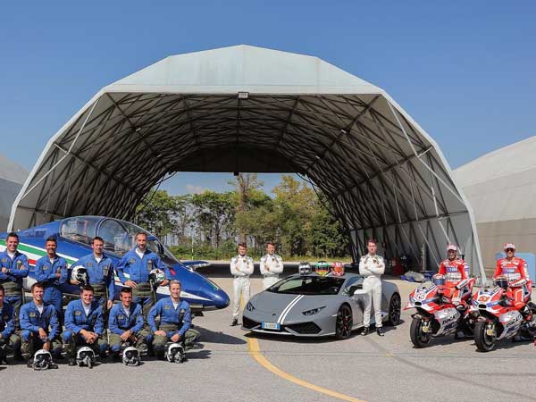 'Passioni Tricolori' Celebrated In True Italian Style With Lamborghini And Ducati