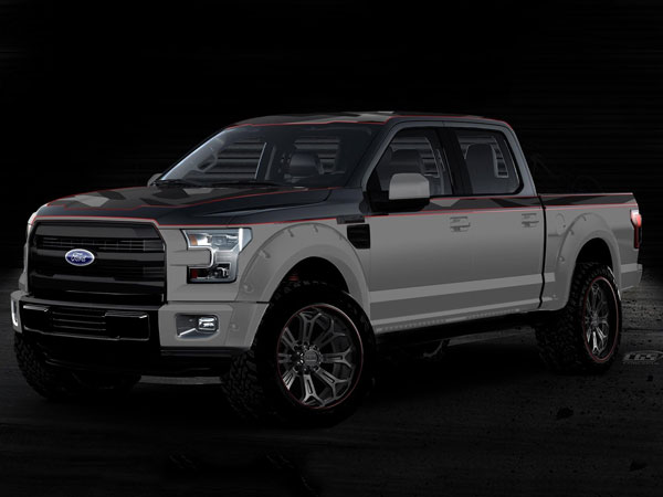 Ford Teases Heavily Modified F-150’s For SEMA 2016 Ford Teases Heavily Modified F-150’s For SEMA 2016