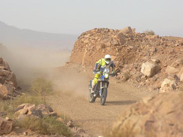 2016 Oilibya Rally Morocco Stage 4: TVS Sherco And KP Aravind Update