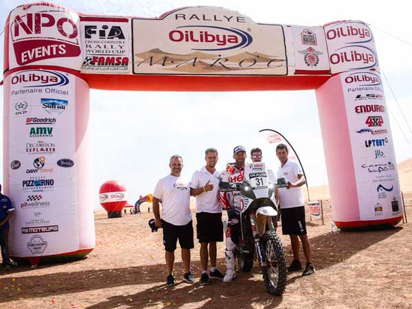 2016 Oilibya Rally Morocco Stage 5: Hero MotoSports Team Rally Leaves Morocco With Positive Outlook