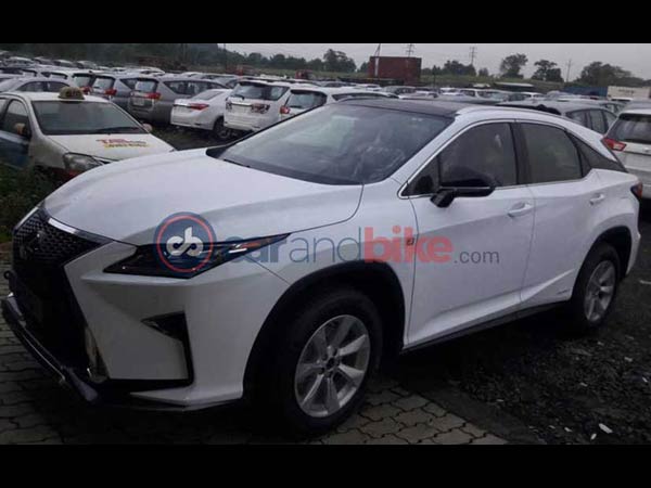 Spy Pics: Lexus RX450h Spotted In India Ahead Of Launch