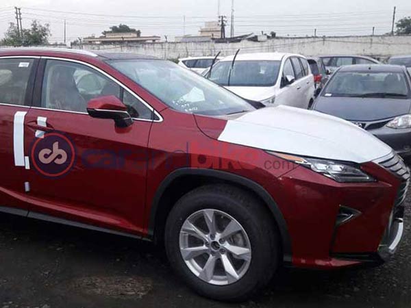 Spy Pics: Lexus RX450h Spotted In India Ahead Of Launch