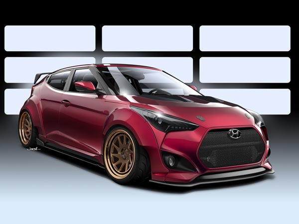 Hyundai And Gurnade Teams Up To Create Track-Focused Veloster Concept