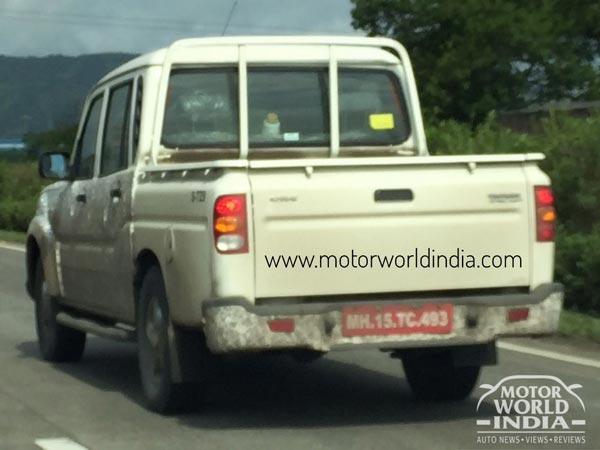 New-Gen Mahindra Scorpio Getaway Pickup Spied Testing In India