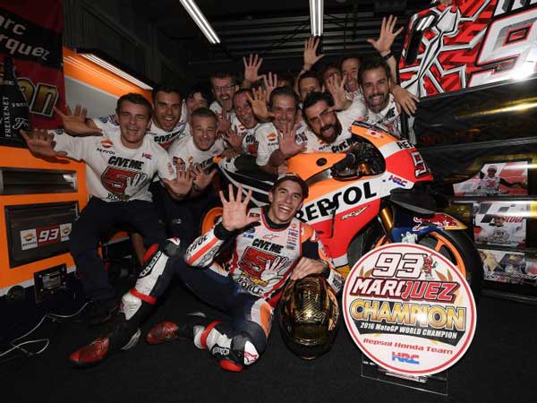 Marquez Pressurises Rossi & Lorenzo In Making Errors