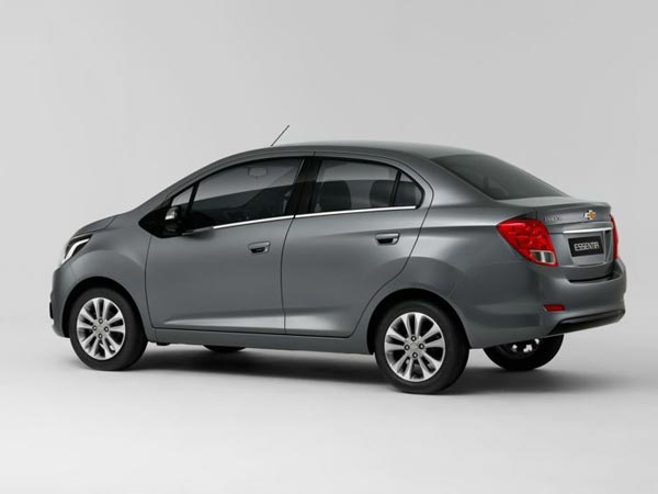 Chevrolet Essentia Compact Sedan Spied Testing In India