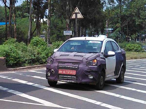 Chevrolet Essentia Compact Sedan Spied Testing In India