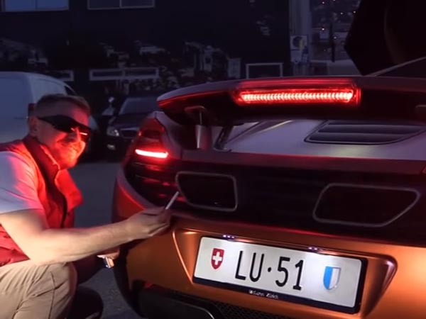 Video: World’s Most Expensive Cigarette Lighter — The Mclaren MP4-12C