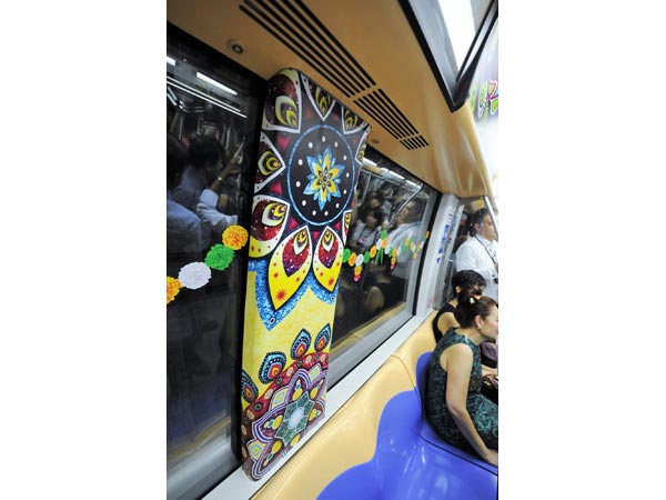 Diwali Celebrations Abroad — Singapore Gets Diwali-Themed Train!