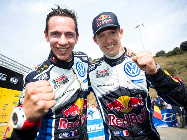 World Rally Championship — Sebastien Ogier Clinches Fourth Title With Rally Spain Victory
