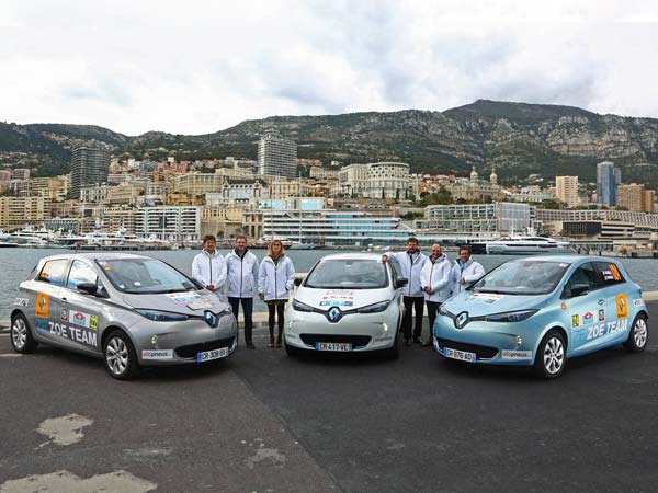 Renault ZOE Wins The 2016 e-Rallye Monte-Carlo