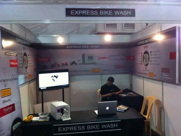 India’s First Fully Automated Bike Wash Service