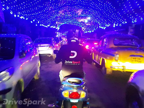 Exploring Kolkata On Durga Puja On A TVS Wego