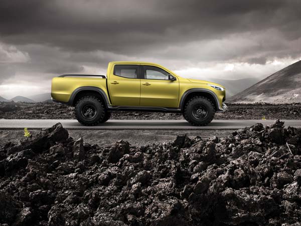 Unveiled: Mercedes-Benz X-Class Pickup In Sweden