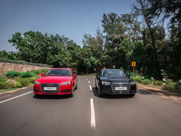 Spy Pics: Audi A4 35 TDI Spotted Testing In India