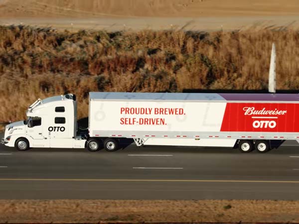 Autonomous Otto Truck Makes First Ever Delivery 