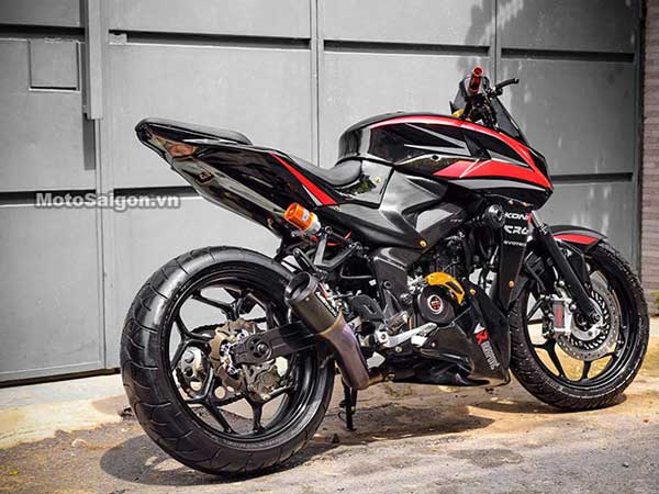 This Bajaj Pulsar 200NS Has Been Blinged Up To Its Core