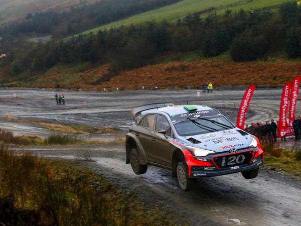 World Rally Championship — Sebastien Ogier Leads Wales Rally GB After Day 1