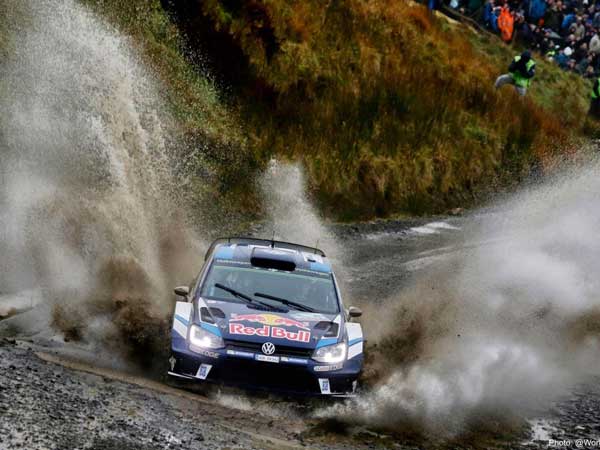 World Rally Championship — Sebastien Ogier Leads Wales Rally GB After Day 1
