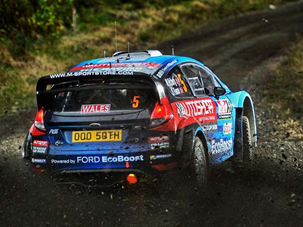 World Rally Championship — Sebastien Ogier Leads Wales Rally GB After Day 1