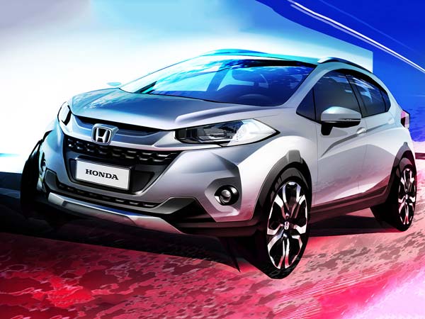 Honda Teases WR-V Jazz Crossover Ahead Of Global Debut