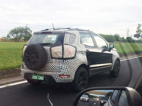 2017 Ford EcoSport Facelift Could Feature Four-Wheel Drive System