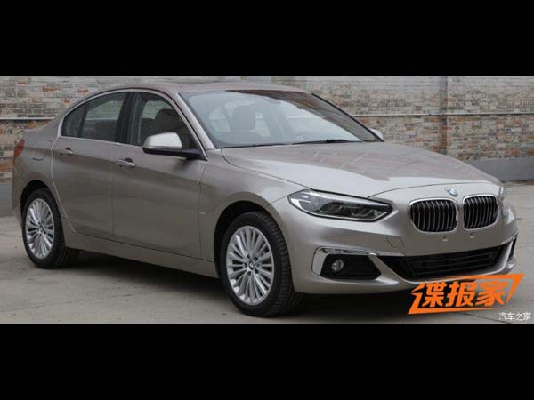 BMW 1 Series Sedan Interior Revealed