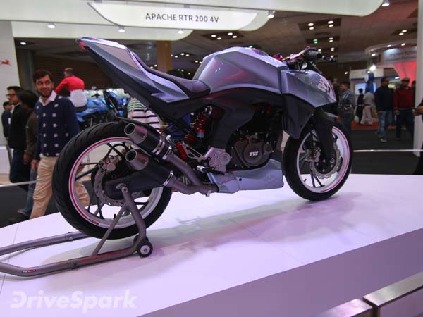 TVS Showcases The X21, Akula 310 And Entorq 210 At IMOS 2016