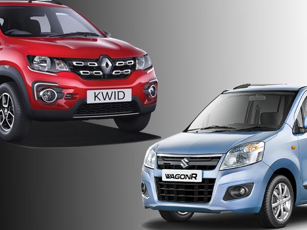 Renault Kwid AMT vs Maruti Wagon R AMT — Who Takes The Lead?