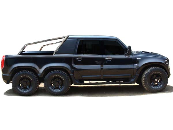 This Mahindra Scorpio Getaway 6x6 Is A Desi Offroader