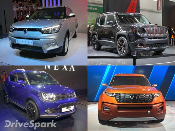 Upcoming Compact SUVs In India — Make Your Choice!