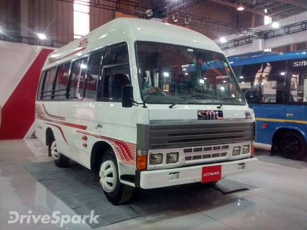Busworld India 2016: SML Isuzu Launches New Buses For Corporate And Tour Class