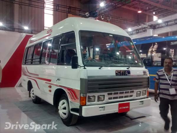 Busworld India 2016: SML Isuzu Launches New Buses For Corporate And Tour Class