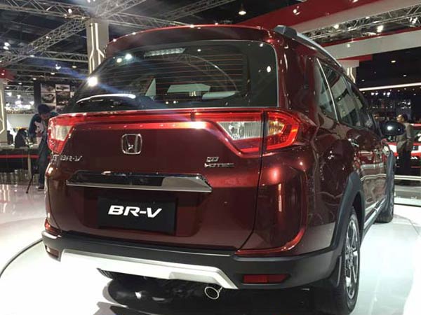 Honda BR-V Showcased At The Malaysia Autoshow 2016
